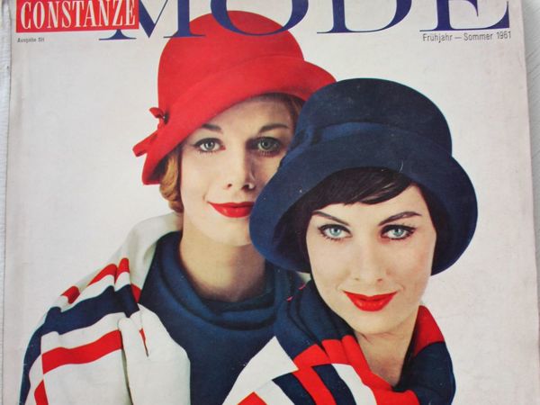 Constanze -mode -старый журнал мод из Германии -Весна- Лето 1961 | Ярмарка Мастеров - ручная работа, handmade