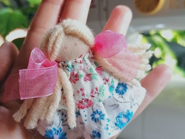 Резинка для волос «Куколка». Часть 2 | Ярмарка Мастеров - ручная работа, handmade