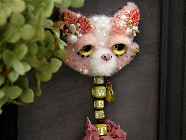 Украшения на заказ Милые котики и Лисички | Ярмарка Мастеров - ручная работа, handmade
