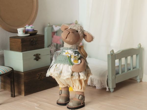 Новая игрушка овечка Долли | Ярмарка Мастеров - ручная работа, handmade