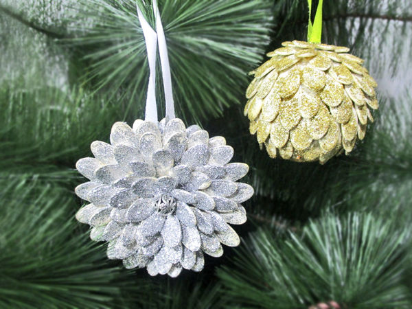 DYI Video: 2 Ideas for Christmas Decorations | Livemaster - handmade