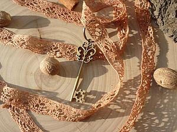 Окрашиваем кружево в винтажный цвет | Ярмарка Мастеров - ручная работа, handmade
