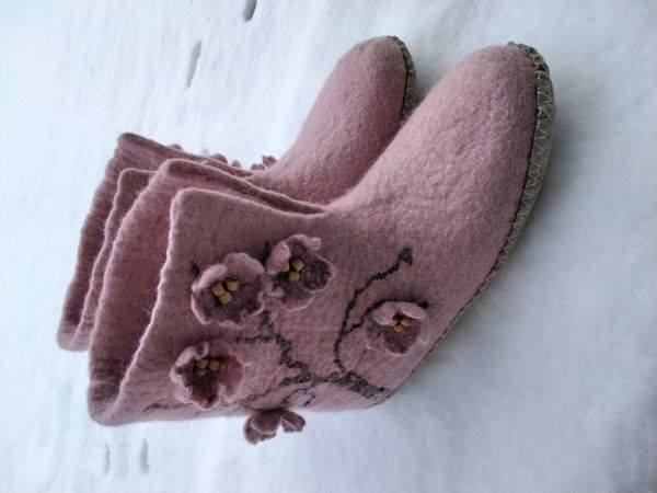 Валяная обувь | Ярмарка Мастеров - ручная работа, handmade Валяная обувь | Ярмарка Мастеров - ручная работа, handmade