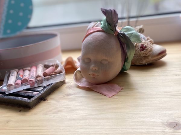 Куколка в процессе. Последние штрихи | Ярмарка Мастеров - ручная работа, handmade