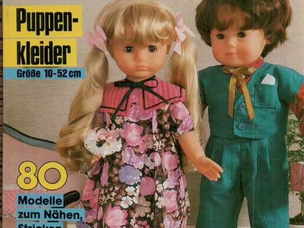 Burda Special Puppen-kleider E 829 1985 (39/85) — мода для кукол | Ярмарка Мастеров - ручная работа, handmade