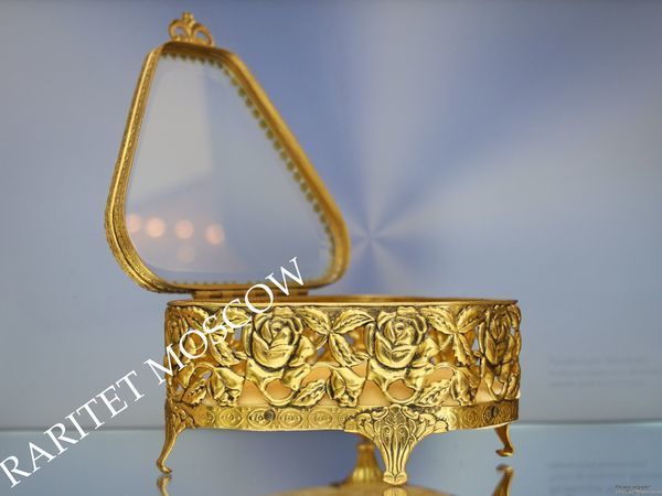 Шкатулка антикварная латунь золото MATSON 5 | Ярмарка Мастеров - ручная работа, handmade
