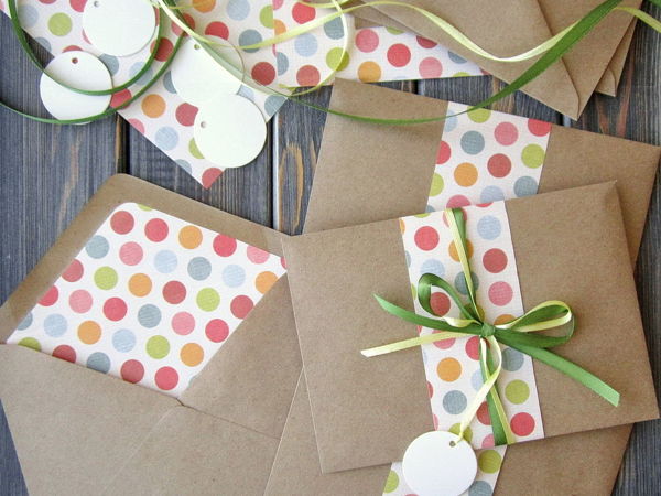 How to Make Liners for Envelopes | Livemaster - handmade