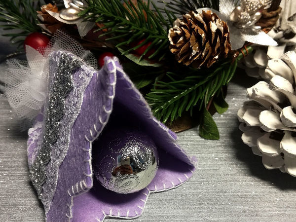 One Christmas DIY Idea: Making a Jolly Bell out of Felt | Livemaster - handmade