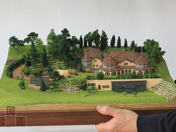 Новая работа: макет- подарок Частная вилла | Ярмарка Мастеров - ручная работа, handmade