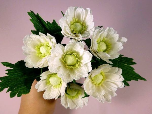 Цветок хризантемы из бумаги поделка генеративный ai