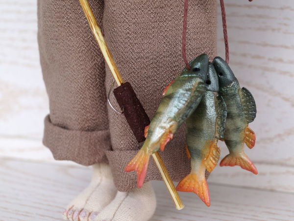 Лепим окуня из полимерной глины | Ярмарка Мастеров - ручная работа, handmade