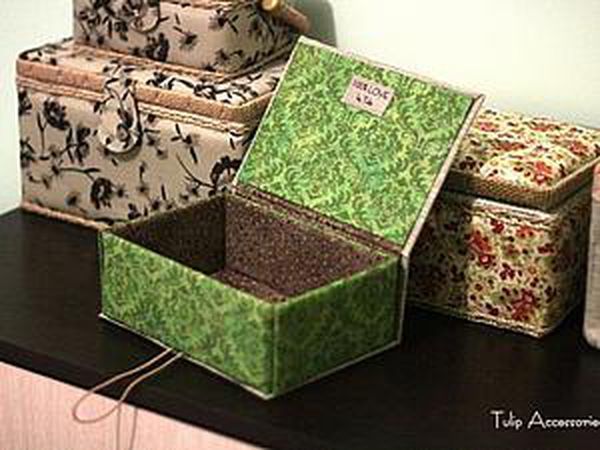 DIY Best Recycling with CardBoard // DIY Sewing Box 