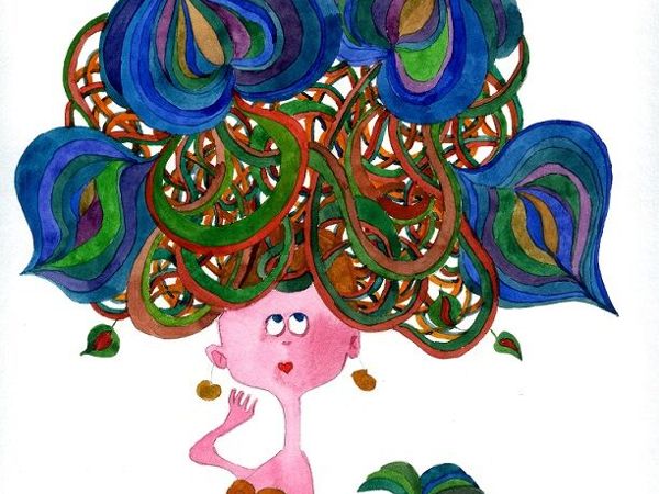 Модница от эскиза до картины | Ярмарка Мастеров - ручная работа, handmade Модница от эскиза до картины | Ярмарка Мастеров - ручная работа, handmade