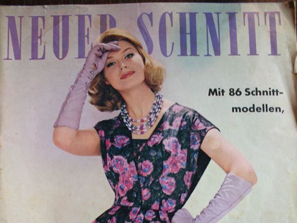 Neuer Schnitt — старый немецкий журнал мод 12/1960 | Ярмарка Мастеров - ручная работа, handmade