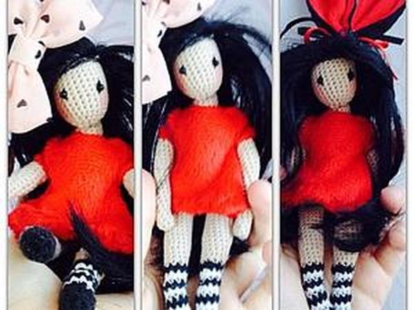 Вяжем куклу Льюис по мотивам работ Сьюзен Вулкотт | Ярмарка Мастеров - ручная работа, handmade