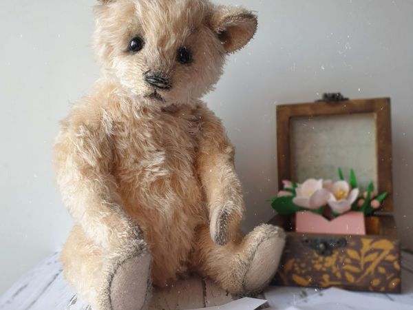 Необычный для меня мишка | Ярмарка Мастеров - ручная работа, handmade