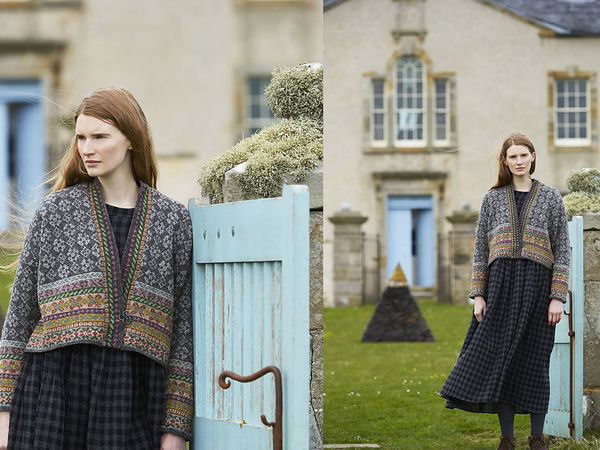 Tweed Autumn: Jacquard Knitted Clothes | Livemaster - handmade