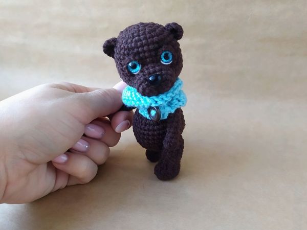 Вяжем котика и мишку | Ярмарка Мастеров - ручная работа, handmade