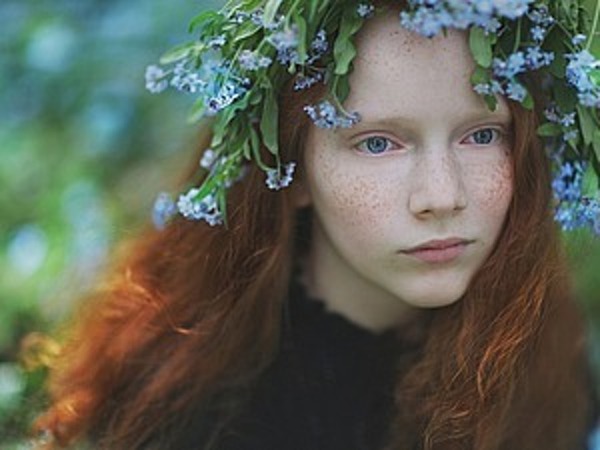 Facets of the Beauty of the World, or 12 Months of Red-haired Girl's Life by the Eyes of Lena Kap | Livemaster - handmade