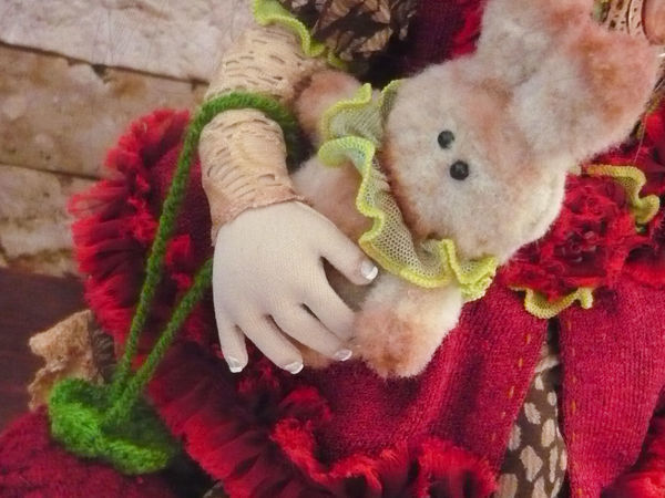 Как сделать ногти для текстильной куклы | Ярмарка Мастеров - ручная работа, handmade