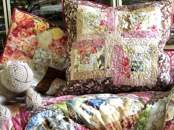 Шьем лоскутную подушку | Ярмарка Мастеров - ручная работа, handmade