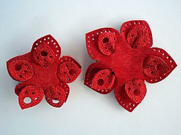 Украшения из кожи для маленькой модницы | Ярмарка Мастеров - ручная работа, handmade