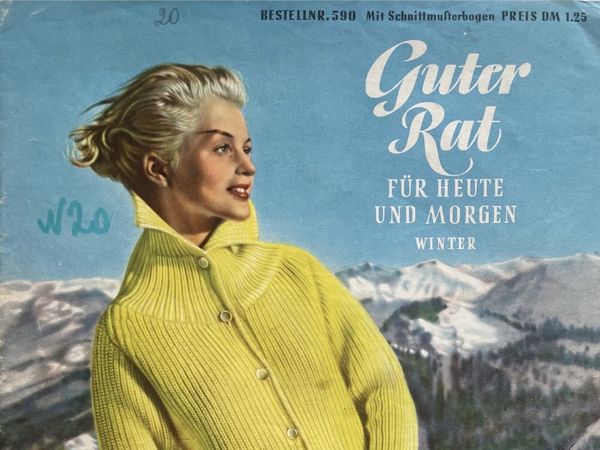 Немецкий журнал мод Guter Rat fur heute und morgen, 590 | Ярмарка Мастеров - ручная работа, handmade