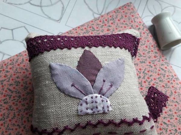 Японский пэчворк. Подушечка для саше. | Ярмарка Мастеров - ручная работа, handmade