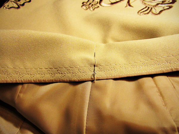 Декоративная отстрочка пояса юбки | Ярмарка Мастеров - ручная работа, handmade