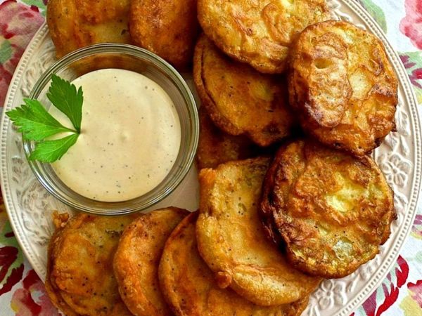 Кабачки в кляре с соусом . Рецепт ! | Ярмарка Мастеров - ручная работа, handmade