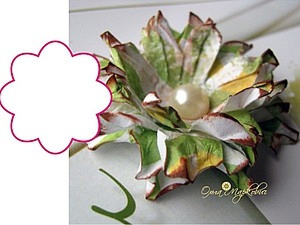 Мастер-класс по изготовления цветка из бумаги | Ярмарка Мастеров - ручная работа, handmade
