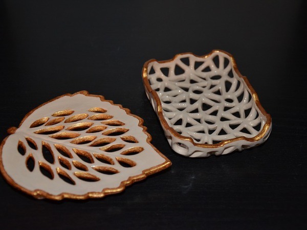 Мыльница-листик.лепим из живой глины | Ярмарка Мастеров - ручная работа, handmade