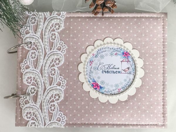 Новогодний фотоальбом. Видеообзор | Ярмарка Мастеров - ручная работа, handmade