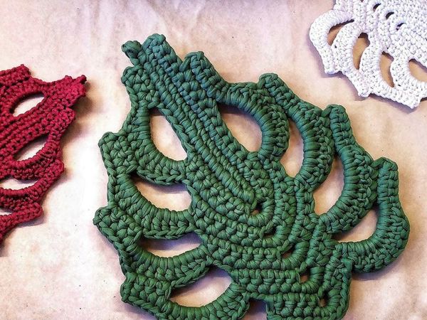 Вяжем лист монстеры | Ярмарка Мастеров - ручная работа, handmade