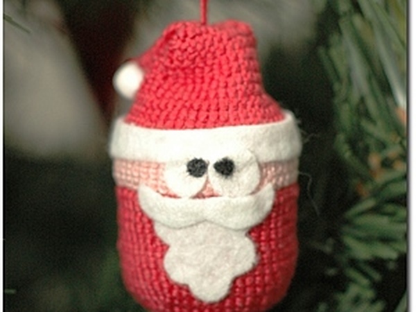 Мастер-класс: Дед Мороз из киндер-сюрприза | Ярмарка Мастеров - ручная работа, handmade