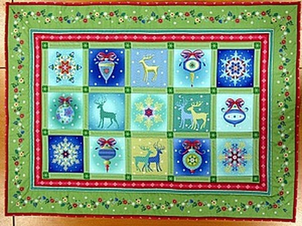Шьем новогодний коврик | Ярмарка Мастеров - ручная работа, handmade