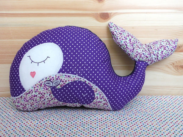 Шьем игрушку-подушку «Китенок» | Ярмарка Мастеров - ручная работа, handmade