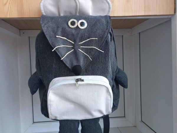 Рюкзак  «Мышь» | Ярмарка Мастеров - ручная работа, handmade