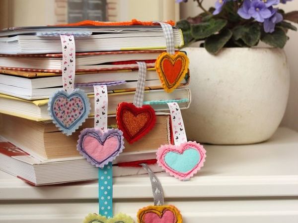 DIY Bookmarks From Felt | Livemaster - handmade