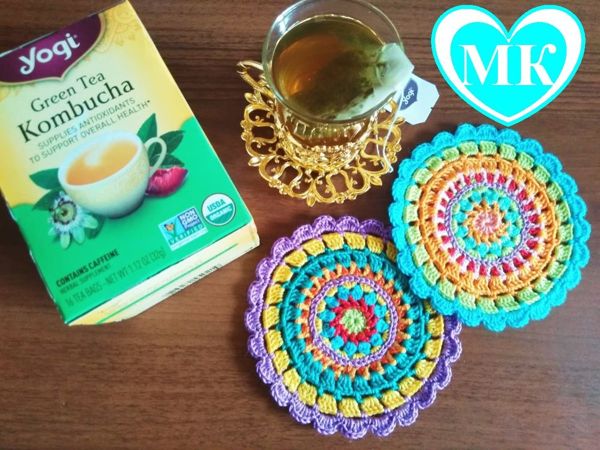 Video Tutorial: Crocheting Beautiful Doily-Trivets from Yarn Leftovers | Livemaster - handmade