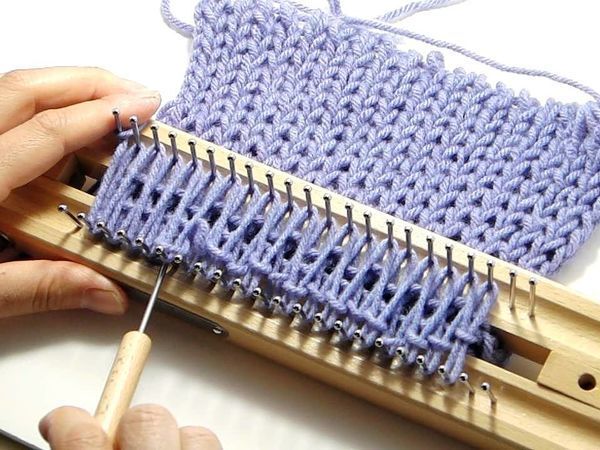 Вязание на луме | Пикабу