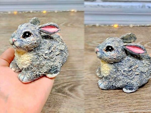 Кролик из ваты своими руками. Ёлочная игрушка. DIY | Ярмарка Мастеров - ручная работа, handmade