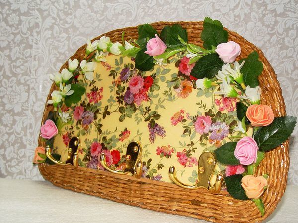 Новая работа: вешалка для ключей и сумок. | Ярмарка Мастеров - ручная работа, handmade