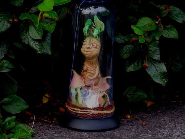 Ночник Мандрагора своими руками | Ярмарка Мастеров - ручная работа, handmade