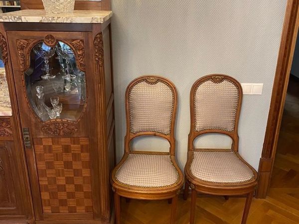Замена обивки — комплект из 6-ти стульев | Ярмарка Мастеров - ручная работа, handmade