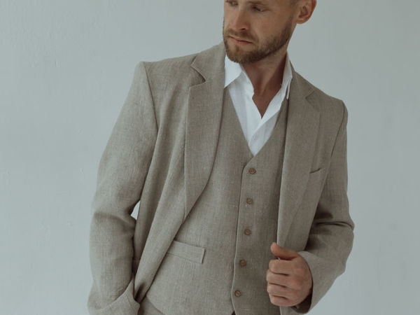 Пошив мужских льняных костюмов на заказ с примеркой: Новости магазинов ...