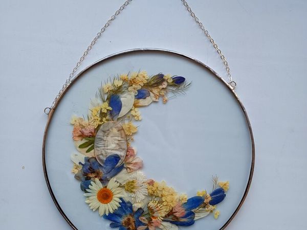 Создаем гербарий под стеклом «Цветочный месяц» в технике Тиффани | Ярмарка Мастеров - ручная работа, handmade