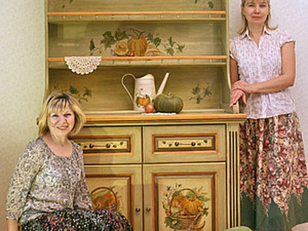 Роспись мебели | Журнал Ярмарки Мастеров