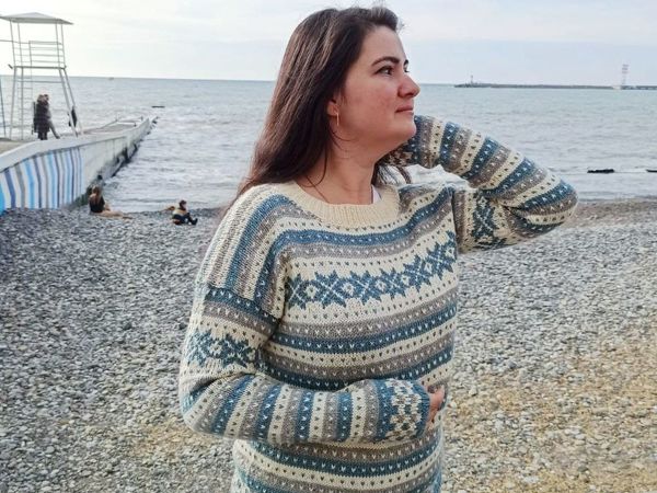 История новрежского вязания. Красивейшая Фана | Ярмарка Мастеров - ручная работа, handmade