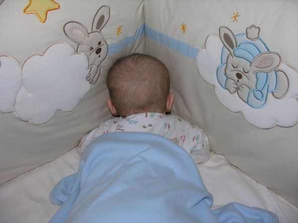 Бортики в кроватку для новорожденных Цветные сны